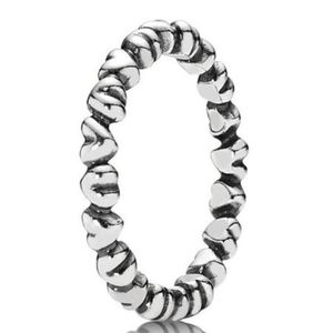 Pandora Thin Heart Ring